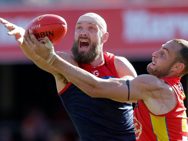 Max Gawn should be the All-Australian ruckman, says Sam Landsberger. Picture: Russell Freeman/AFL Photos via Getty Images