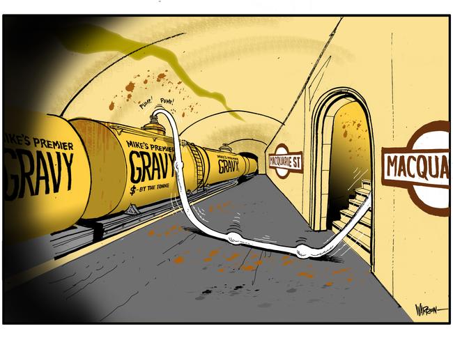 Cartoonist Warren Brown’s view.