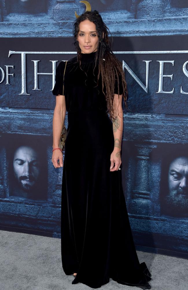 Lilakoi Moon attends the premiere of HBO’s “Game Of Thrones” Season 6 at TCL Chinese Theatre on April 10, 2016 in Hollywood, California. Picture: AFP