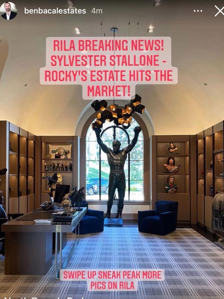 The Rocky statue probably isn’t one of the inclusions. Picture: Rila