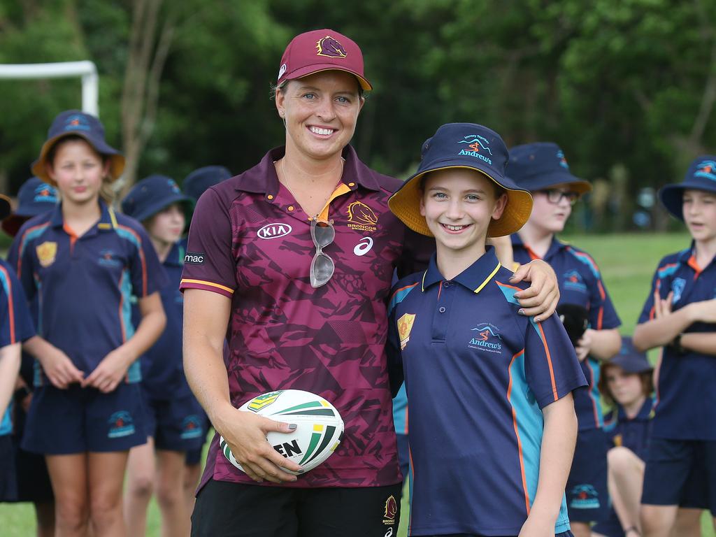 Supporting NRLW is supporting the growth of the game. Picture: Brendan Radke