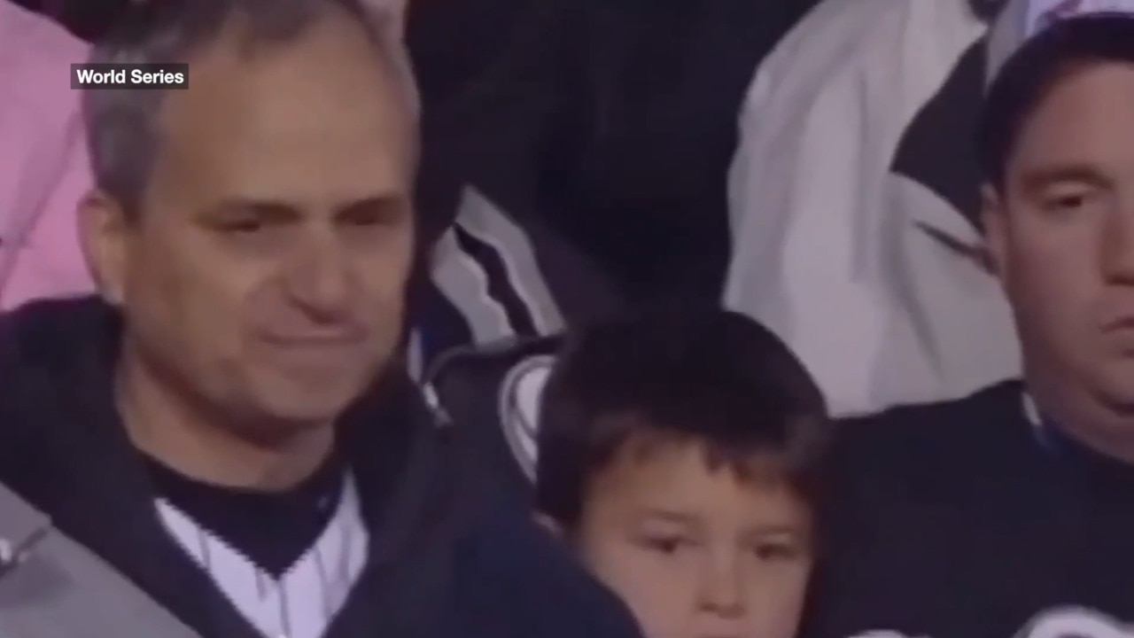 Pope makes bizarre appearance at baseball game