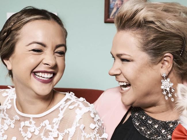 EMBARGO APPLIES - DO NOT PUBLISH BEFORE 4 MAY 2016 - SWITCHED ON COVER IMAGE .. Angie and Yvie from Gogglebox. Picture: Supplied