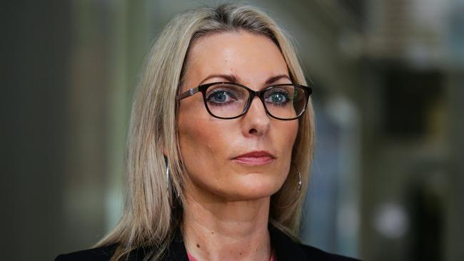 Child Abuse and Sex Crimes Squad Detective Superintendent Stacey Maloney said Hayne’s victim showed ‘incredible courage and perseverance’. Picture: NCA NewsWire / Gaye Gerard