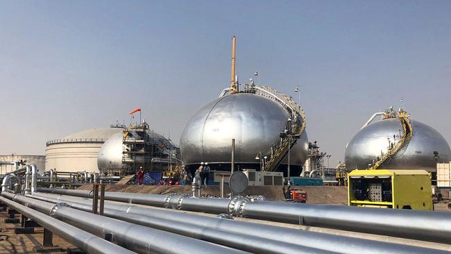 Aramco's crude oil processing facility, in Abqaiq, Saudi Arabia. Picture: Dina Khrennikova / Bloomberg