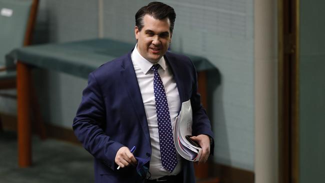 The findings clear the way for Michael Sukkar to remain on the frontbench and potentially rise to a more senior portfolio. Picture: Sean Davey.