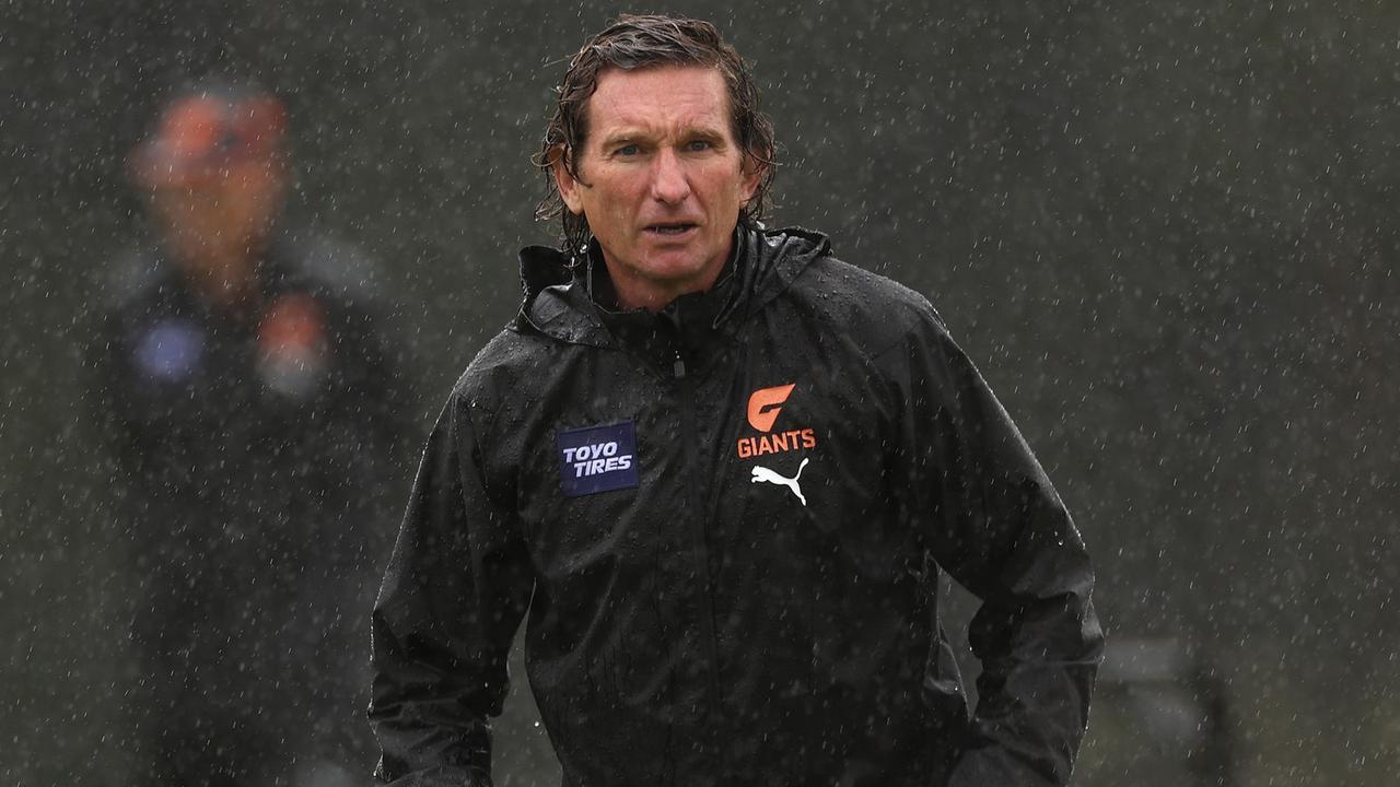 James Hird will be in the coaches box with McVeigh. Picture: Phil Hillyard