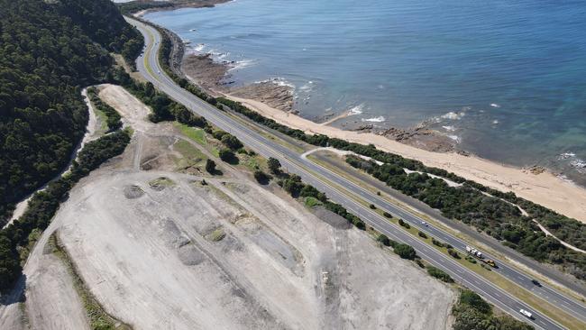 The site of the Marinus Link converter station at Heybridge. Picture Supplied