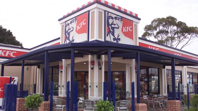 Twelve staff members at the Punchbowl KFC have tested positive. Picture: Lannon Harley.