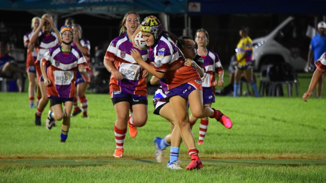 Western Ringers v Southern Outback U17 girls. Adrian Vowles Cup 2020.