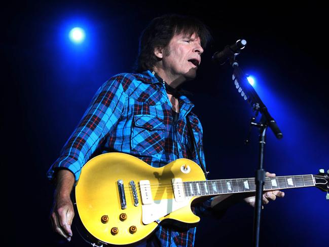 John Fogerty performing at the Bluesfest music festival in Byron Bay.