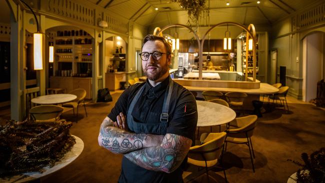 Botanic Gardens Restaurant executive chef Justin James will leave Botanic at the end of June. Picture: Tom Huntley