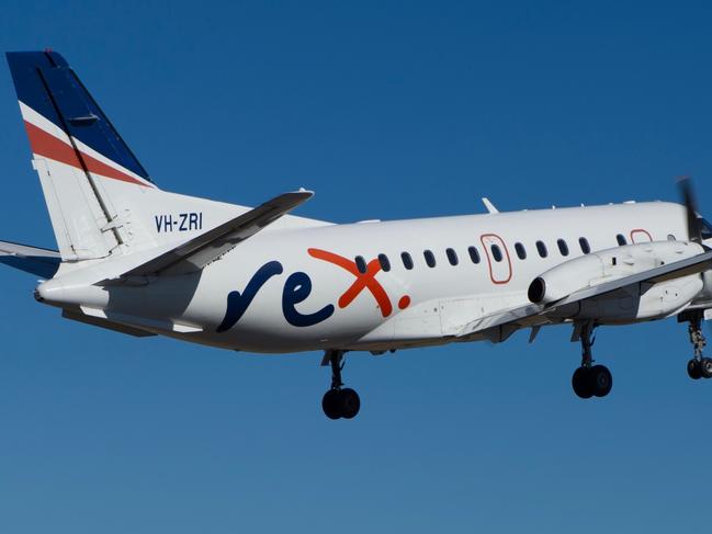 Rex has a fleet of 61 Saab 340s which are used on regional routes. Picture: Supplied.