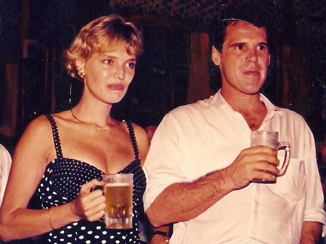 Annette Herfkens and her fiance Willem van der Pas, who she called Pasje. Picture: Provided by publisher