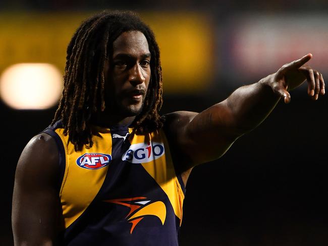 Nic Naitanui’s return will improve the Eagles this year. Picture: Getty Images