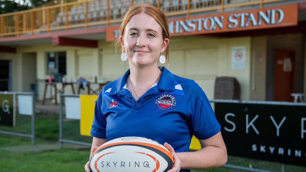 Laura Luchetti (Casuarina Cougars) ahead of the 2024-25 Darwin Rugby Union season. Picture: Pema Tamang Pakhrin