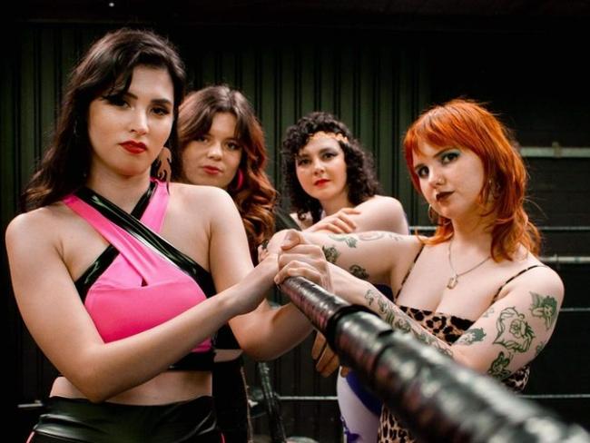 The Vains are the girl rock quartet set to rock the world. Picture: Instagram