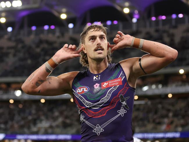 The Dockers could pinch Hawthorn’s spot in the eight. Picture: Getty Images