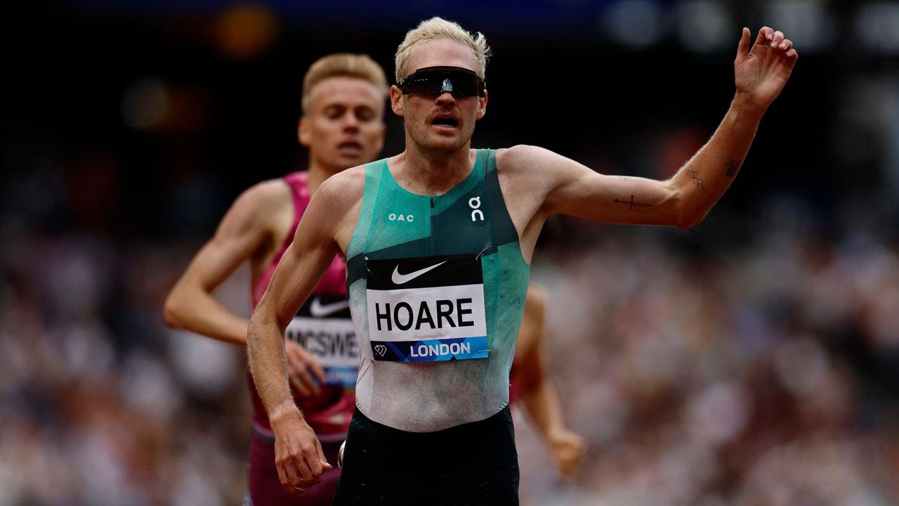 Olympics news 2024 Ollie Hoare 1500m event, physical race, wrestling