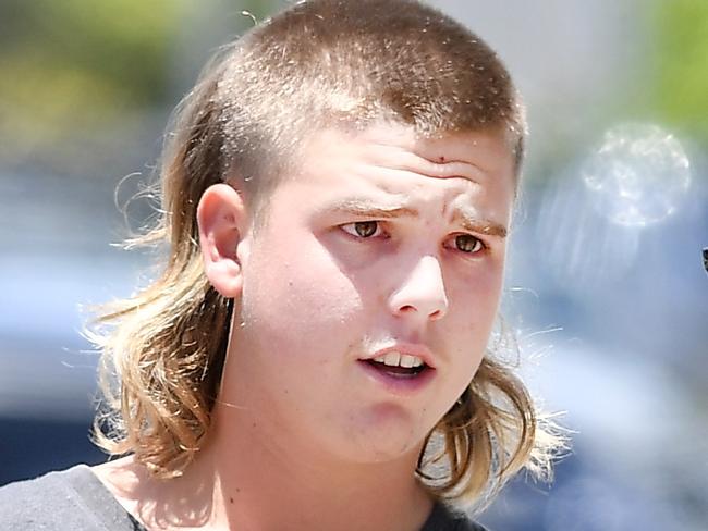 Nathanial Noe leaves Maroochydore Court House. Picture: Patrick Woods.