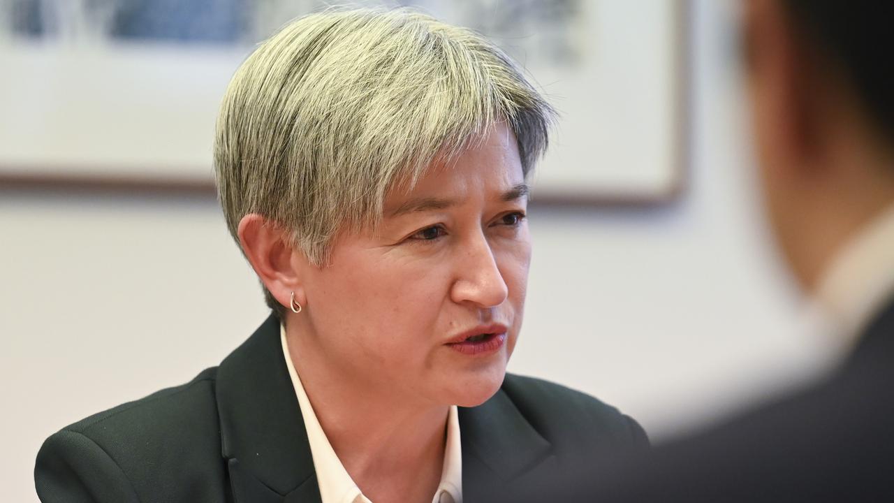 Foreign Affairs Minister Penny Wong said Australians needed to leave Lebanon immediately. Picture: NewsWire/ Martin Ollman