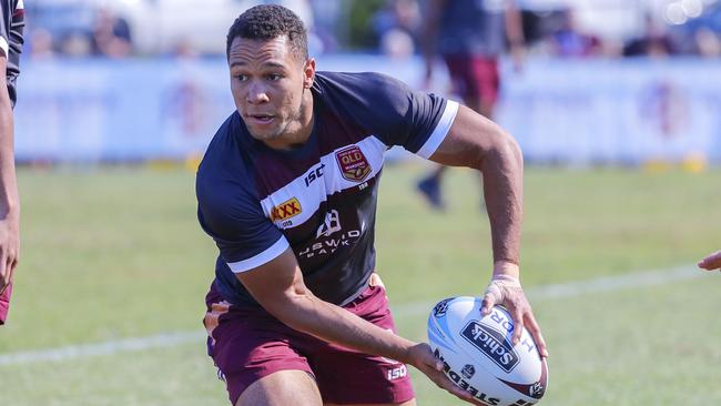 Mbye‘s Queensland’s shot has been a long time coming. Image: AAP Image/Glenn Hunt