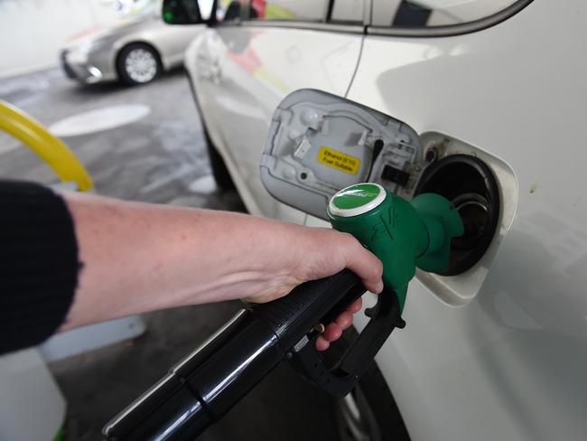The average driver spent more than $60 a week on petrol. Picture: NCA NewsWire / Josie Hayden