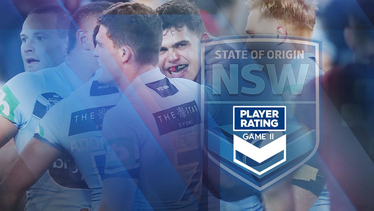 NSW Blues Player Ratings from Game II