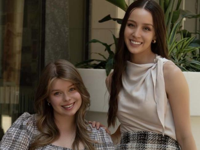 SA Young Achiever's Award Winners.. Amelie Parker and Fiona Goodsite , Picture: Supplied