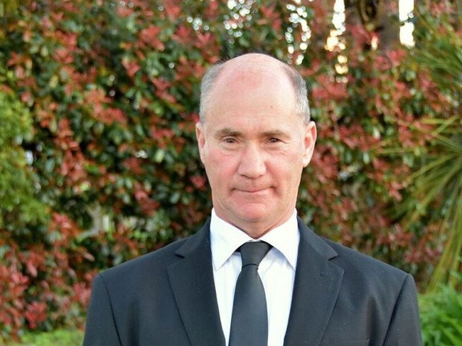 suntas: Mayor Greg Howard, of Tasmania's Dorset Council.