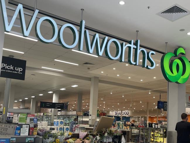 Woolworths supermarket at Greystanes Shopping Centre. Generic Greystanes photos.