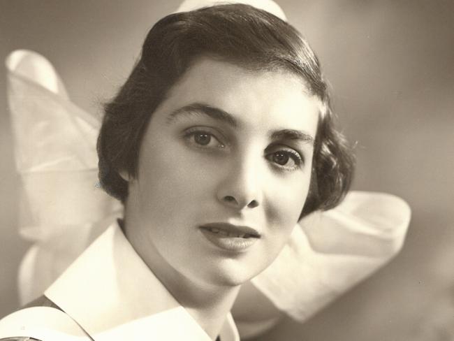 Senator Anne Ruston's mum Joy Ruston was a nurse in the late 1950s. Picture: Supplied