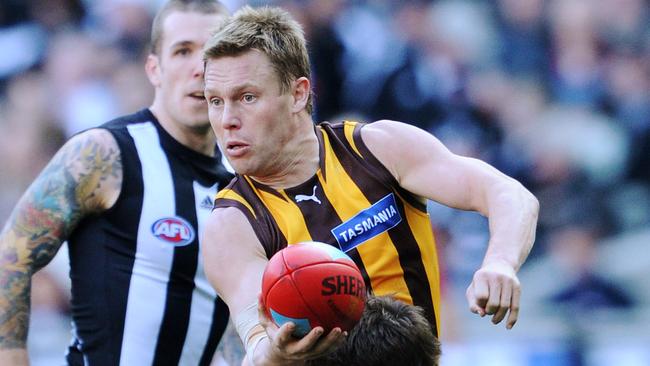 Hawthorn premiership champ had a clean pair of hands in the contest.