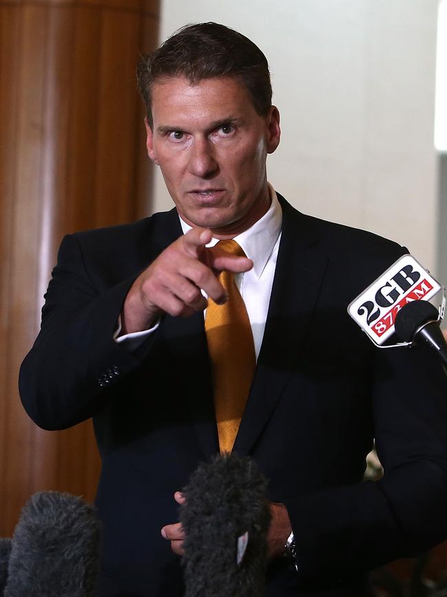 Senator Cory Bernardi. Picture: Kym Smith