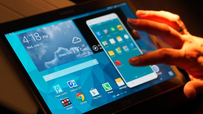 Samsung Galaxy Tab S tablet launched in New York on 13 June 2014 - Samsung is pitching its new tablet as an alternative to Apple's high-end iPad Air