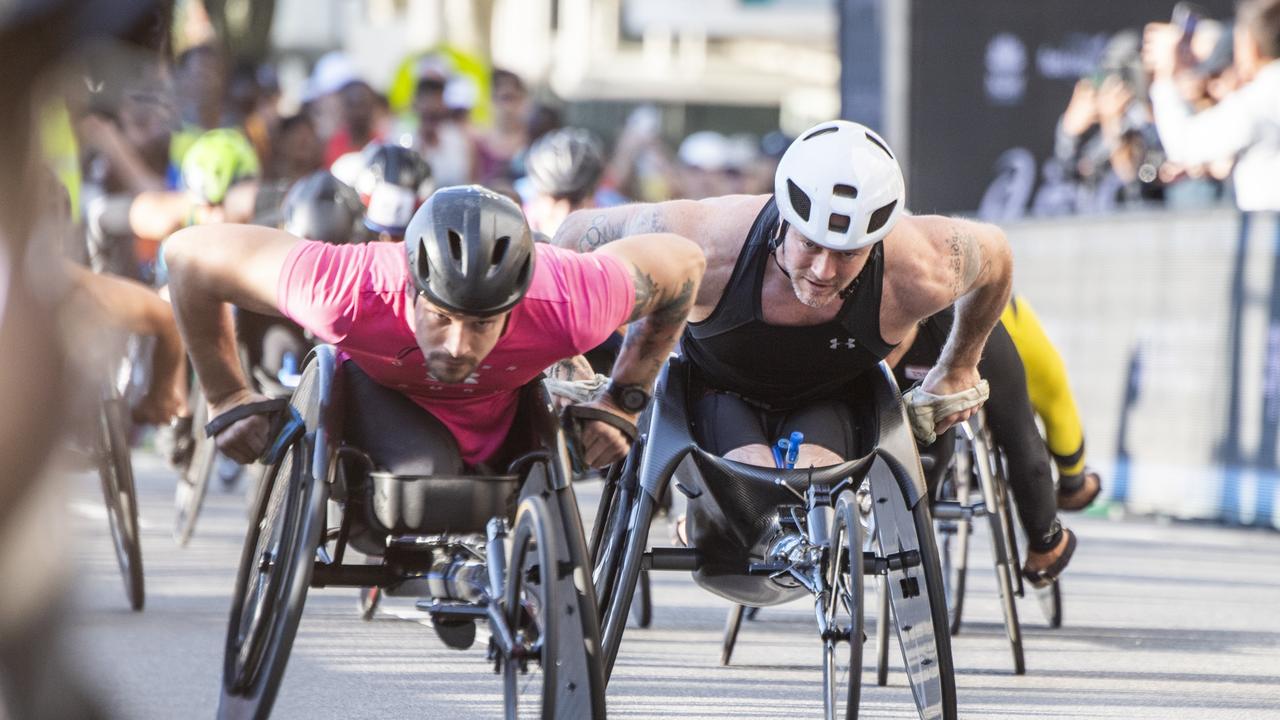 Wheelchair racers will begin first at 5.50am. Picture: NewsWire/ Monique Harmer