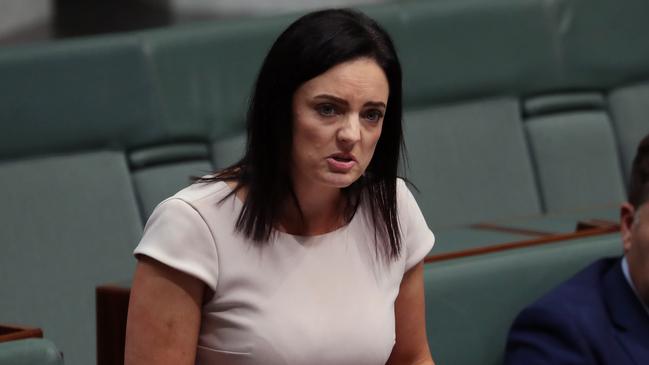 Emma Husar stood up after Question Time in the House of Representatives and defended her reputation after she was defamed by a media outlet.Picture Gary Ramage