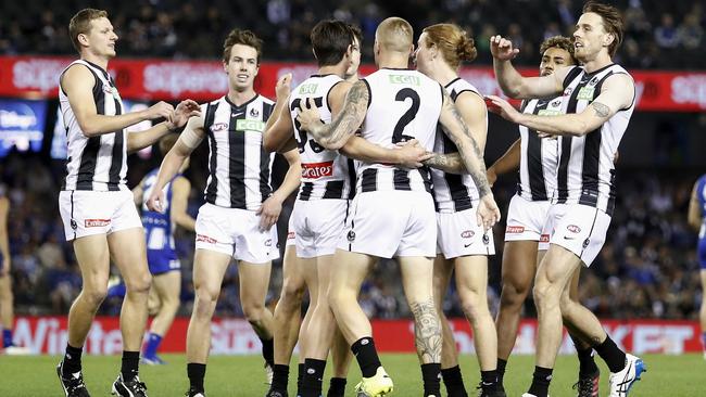 Jordan De Goey enjoyed a return to form against North Melbourne. Picture: Getty Images