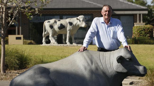 Billionaire property developer and dairy cattle owner Tony Perich in 2014. Picture David Moir