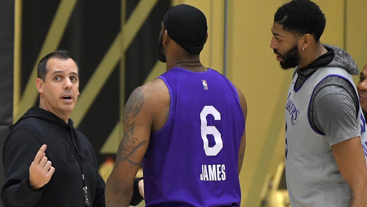 Los Angeles Lakers get back to work.