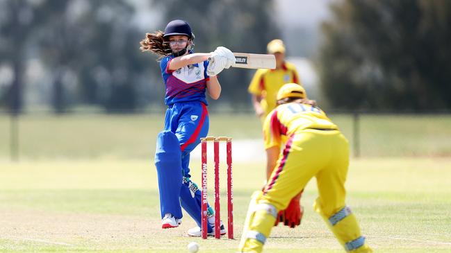 Cosette Thomas put on a batting masterclass. Picture: Sue Graham