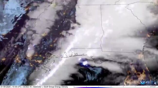 Satellite Images Show Damaging Storms Sweeping Southeastern US ...