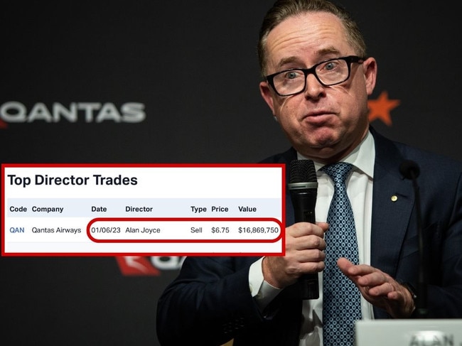 Qantas CEO’s $17m cash out sparks intrigue