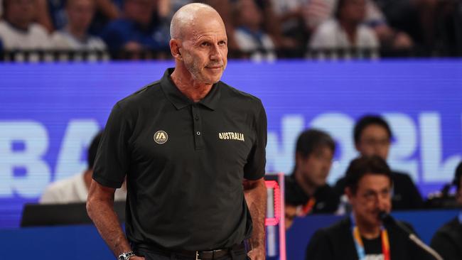 Brian Goorjian will remain in charge of the Boomers. Picture: Takashi Aoyama/Getty Images