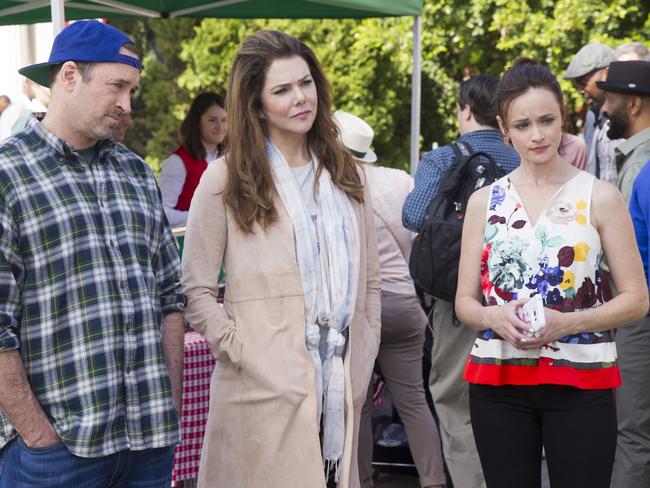 Netflix brought the Gilmore Girls back to life this year. Picture: AP