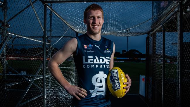 South Adelaide draft prospect Matthew Roberts. Picture: Tom Huntley