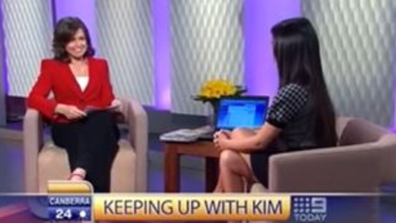 Lisa Wilkinson once interviewed Kim Kardashian with her fly undone ...