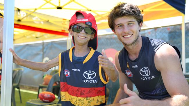 Enzo Cornejo and Jordon Butts. Picture: Dean Martin