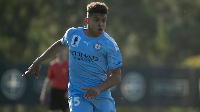 Melbourne City teenage attacker Raphael Borges Rodrigues