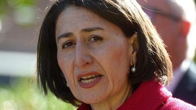 SYDNEY, AUSTRALIA - NewsWire Photos JULY 6. New South Wales Premier Gladys Berejiklian announces the closures of the NSW state border to Victoria as the COVID-19 spike in case numbers in Victoria, State Parliament ,Sydney , Mon, July 6, 2020. Picture: NCA NewsWire / Jeremy Piper